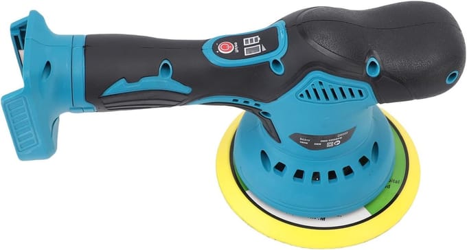 Draadloze Polijstmachine - Auto Buffer - Auto Detailen - 8 Variabele Snelheden - 6 Inch - Zwart