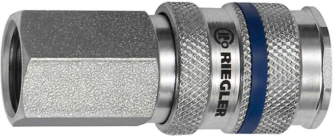Riegler snelkoppelingskoppeling NW 7,8 staal G 1/4 IG - 141515