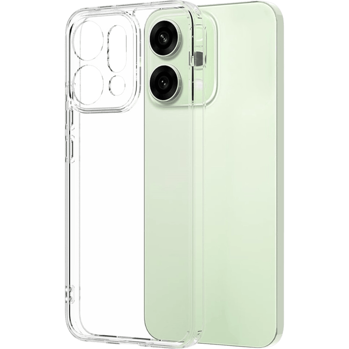 CaseBody Oppo Reno14 5G Airbag Hoesje Transparant