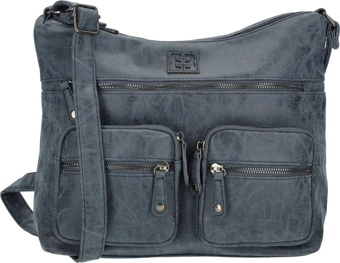 Enrico Benetti Ardèche Schoudertas Dames Navy Blauw – Exclusief bij Bol.com