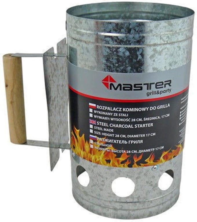 Master Grill & Party MG120 - Charcoal Starter - Snelle Ontsteking - Milieuvriendelijk