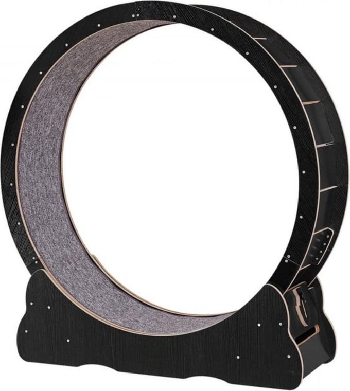 Kattenloopwiel - Katenwiel - 1100x345x1170 mm - Stil Loopwiel - Binnengebruik