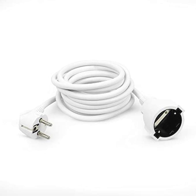 Verlengkabel 5 meter met Aarding - 16 Ampère (3680 W)