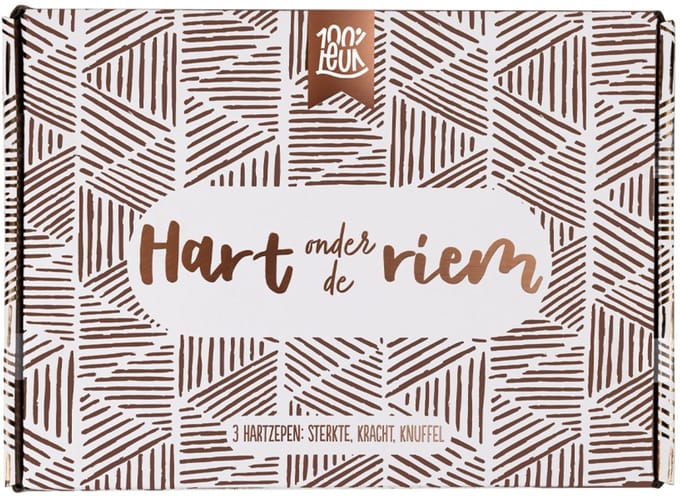 100%LEUK - Brievenbuspakket - Hart onder de riem
