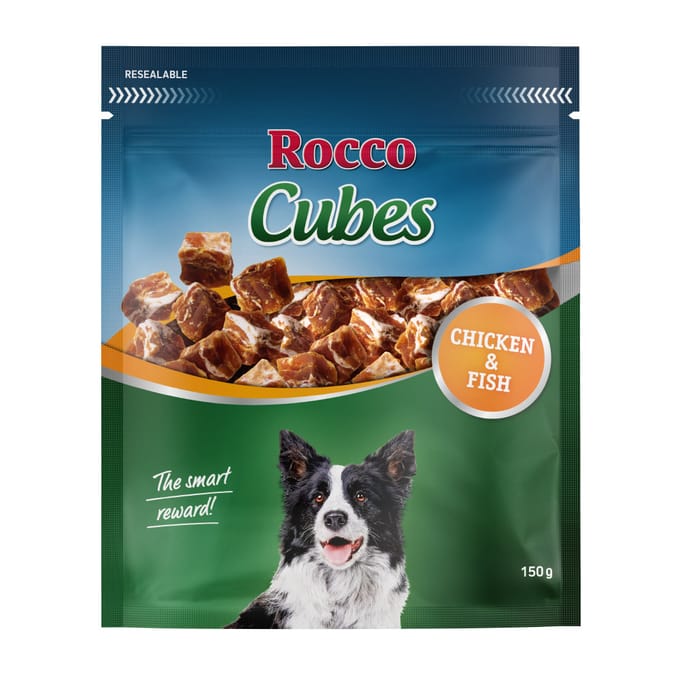 150g Cubes Kip Rocco Hondensnacks