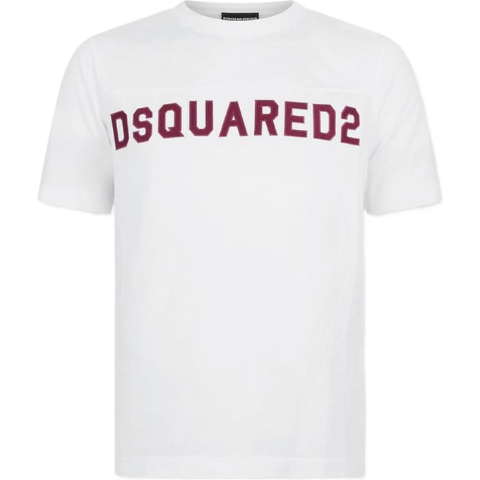 Dsquared2 t-shirt wit man fade cool