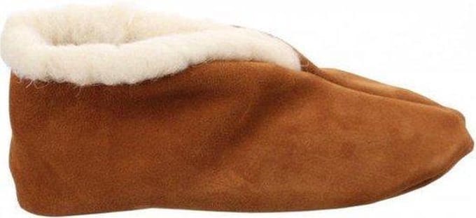 Bernardino Spaanse  Sloffen Unisex - cognac - Maat 41 - 100% wol