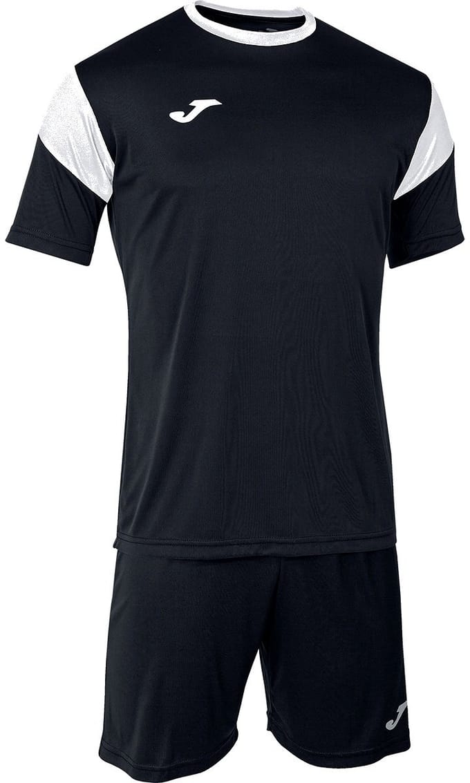 Joma Phoenix Voetbalset Korte Mouw Heren - Wit / Zwart | Maat: 2XL