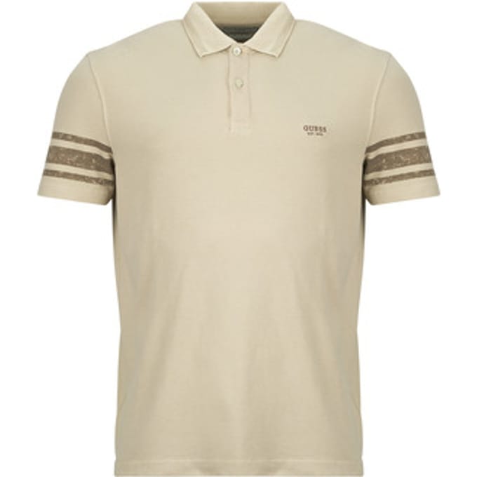 Guess  Polo Shirt Korte Mouw SS WASHED PRINTED POLO