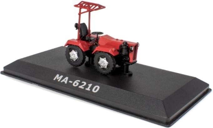 Atlas Ma-6210 - Modelauto - Schaal 1:43 - Rood