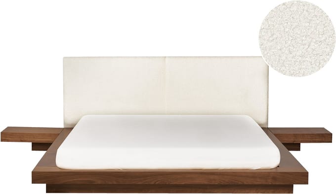 ZEN - Waterbed - Bruin - 160 x 200 cm - Bouclé