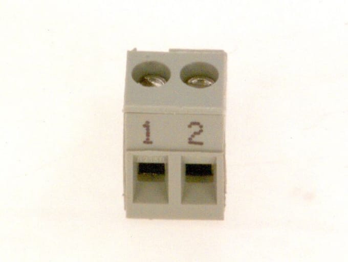 BOSCH Aansluitklem 2-pol grijs FW, 7747026992