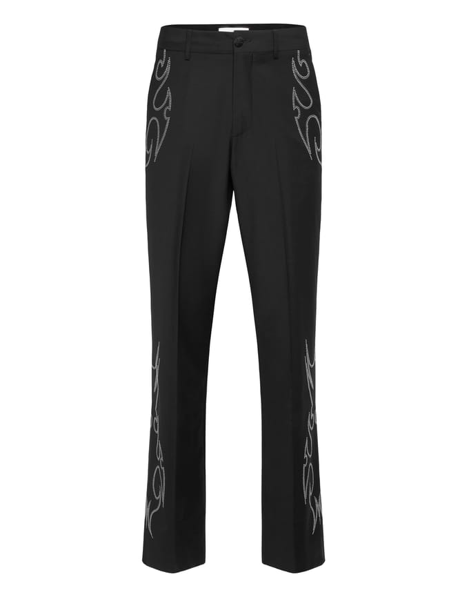 Loose Fit Trousers Texas Studs