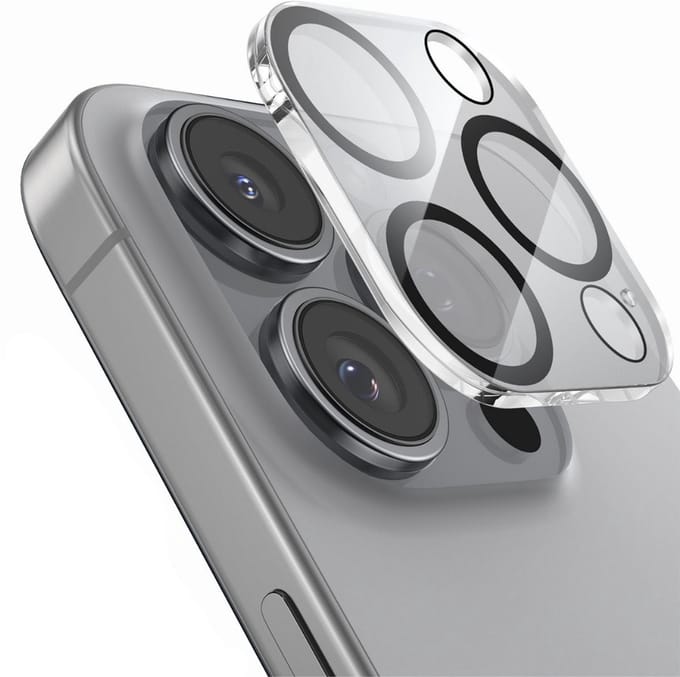 Viewr Camera Lens Protector iPhone 16 Pro / 16 Pro Max – 9H Gehard Glas Camerabeschermer