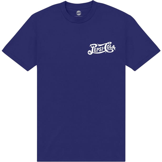 Pepsi Co. A Sparkling Beverage Men's T-Shirt - Blue - M