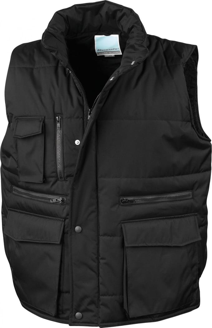 Result Lance Ripstop Bodywarmer RT127 - Black - S