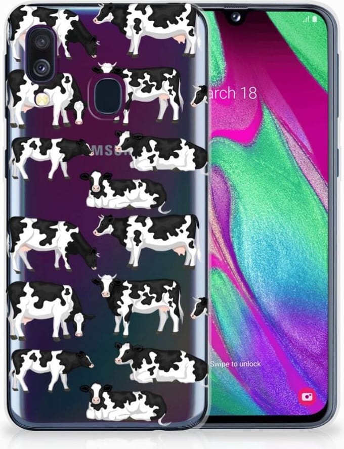 Samsung Galaxy A40 TPU Hoesje Koetjes