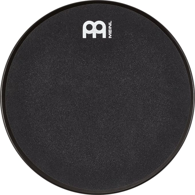 Meinl MMP12BK Marshmallow Practice Pad Black 12" - Accessoire voor drums