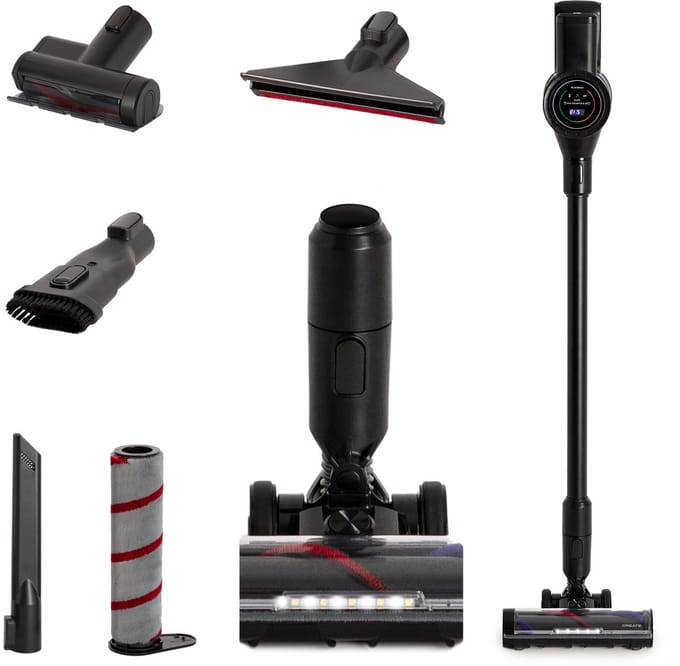 CREATE - 25,9V draadloze staande stofzuiger met lange levensduur van de accu - CYCLONE FORCE PRO