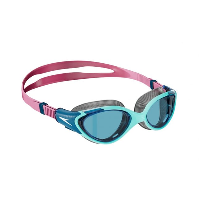 Speedo Dames/Dames Biofuse 2.0 2024 zwembril (Blauw/roze)