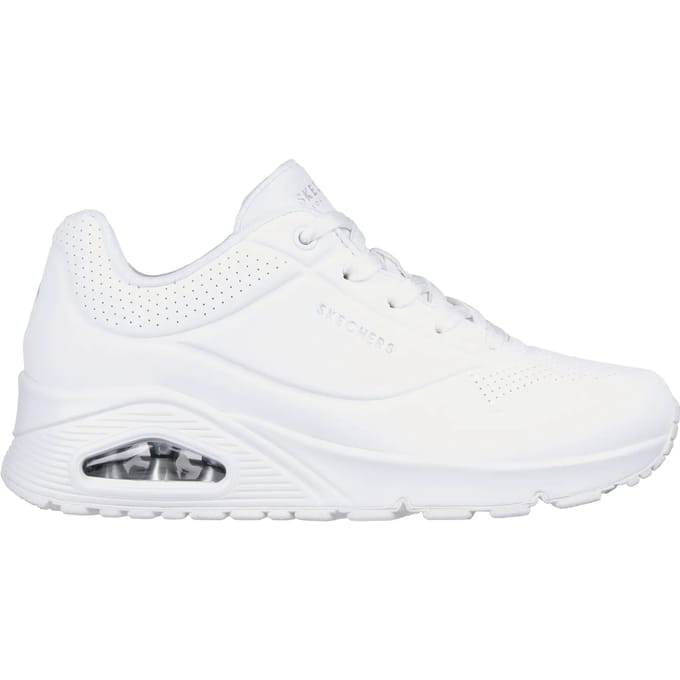 Skechers Uno Stand On Air Dames Sneakers - Wit