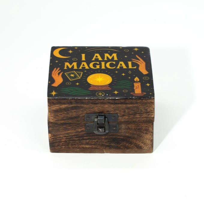 Kleine Geëmailleerde Doos – I Am Magical