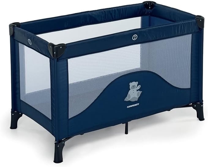 Opvouwbaar Reisbed met Ventilatie en Draagtas - Ruimtebesparend Kinderbed