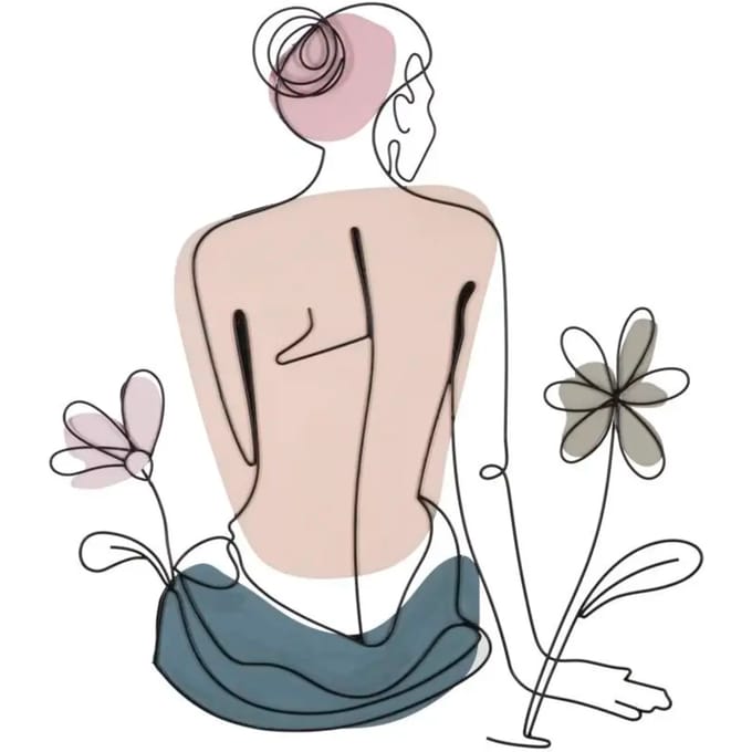 Wanddecoratie Mauro Ferretti Lady Flower