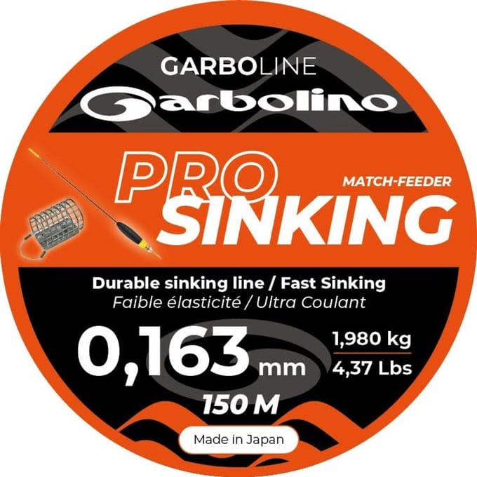 Garbolino Match-Feeder Pro Sinking 150m - Maat : 0.18mm
