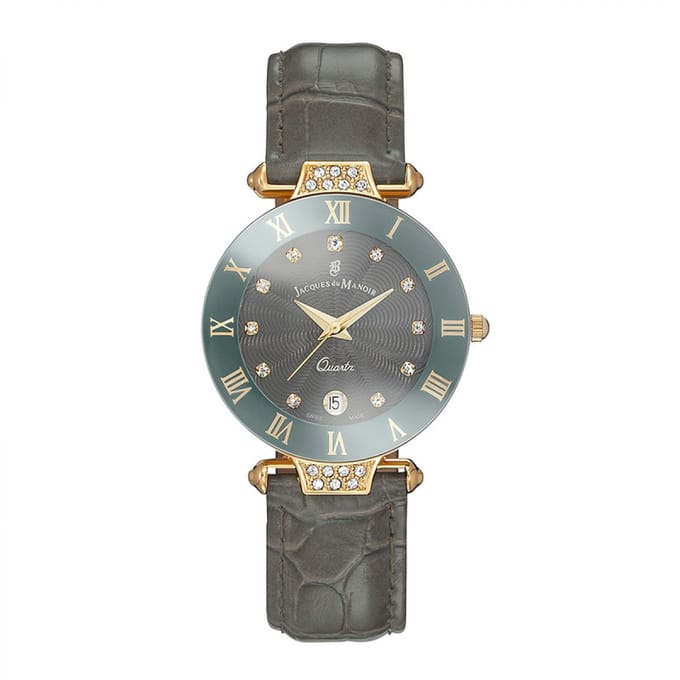 JACQUES du MANOIR RCP.97 Dames Horloge 33mm Swiss-Made