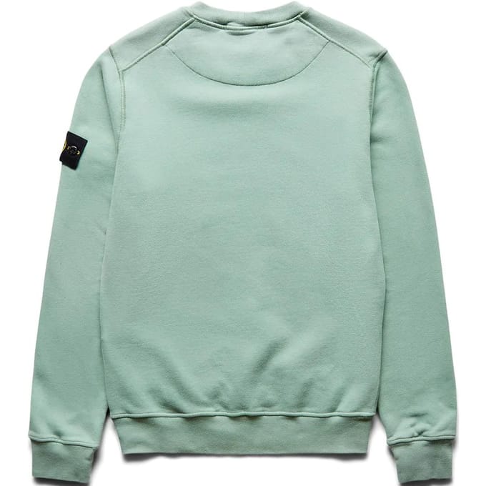Stone Island Logo Patch Sweatshirt Groen Heren Tops 771563020-V0055 L white