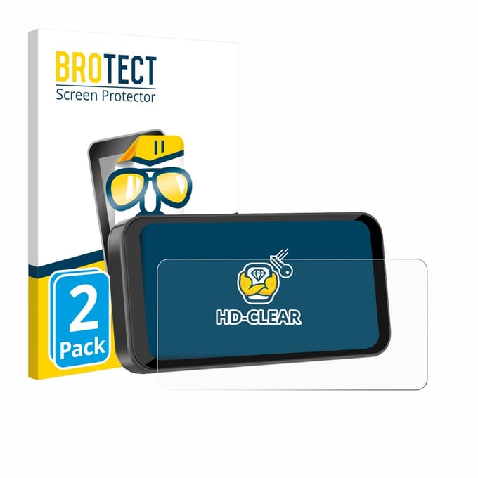 BROTECT - Screenprotector voor Carpuride W603B 6.3" - Folie Beschermfolie transparant 2 Stuks
