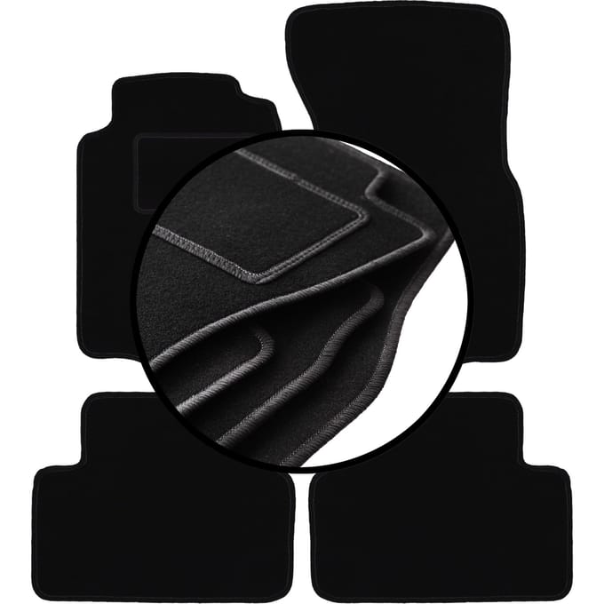 Complete set veloursmatten voor: Volvo S90 I sedan (1997-1998)