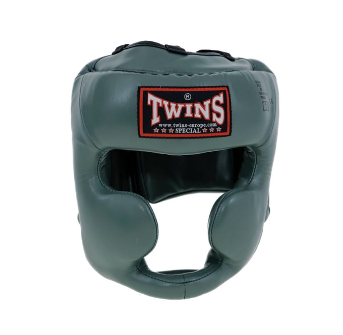 Twins Special HGS 3 Hoofdbeschermer - Militairy Groen - maat L