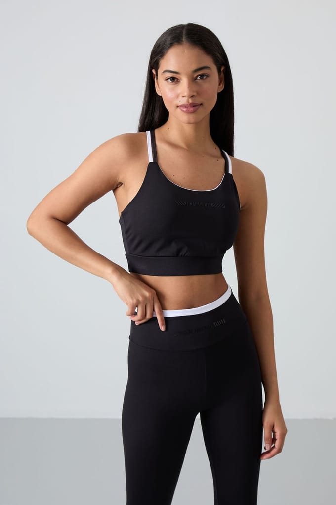 Strapless Slim-Fit Actieve Set
