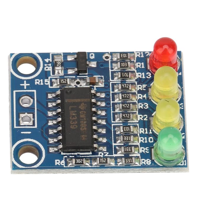 12V Batterij 4 Cijfers Batterij Indicator Module Vermogen Capaciteit LED Licht Indicatie Module