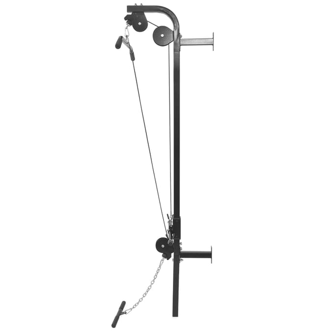vidaXL - Krachttoren - voor - aan - de - wand - met - halterset - 30,5 - kg