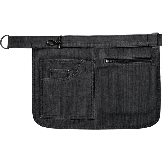 Premier Metro Utility Denim Heupschort (Zwarte denim)