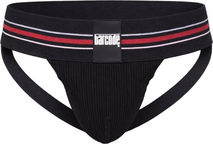 Barcode Berlin Boris Jockstrap Black - MAAT S - Heren Ondergoed - Jockstrap voor Man - Mannen Jock