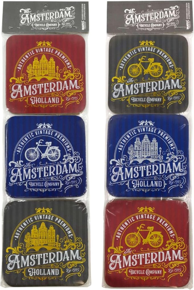 Onderzetters - Amsterdam - Classic Vintage