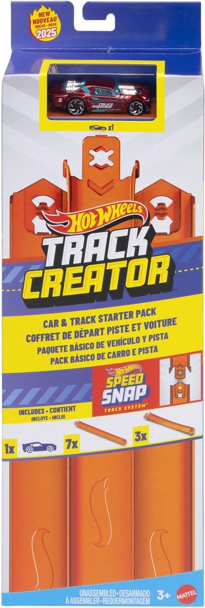 Hot Wheels Track Creator Car & Track Starterpack Voertuigen