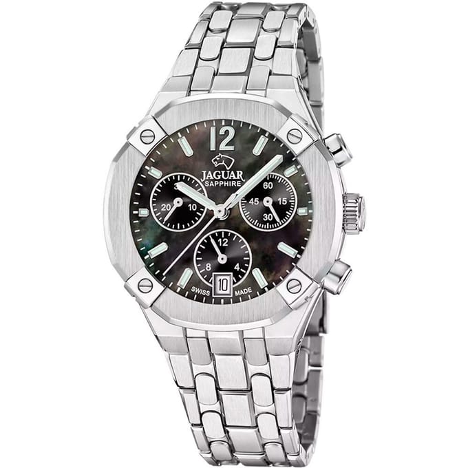 Jaguar - J1053/6 - Polshorloge - Chronograaf - Dames