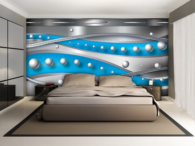 Abstract Art Photo Wallcovering