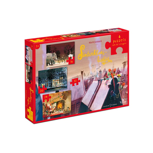 Sinterklaasliedjes - mark janssen puzzel (12+16+20+24 stukjes)
