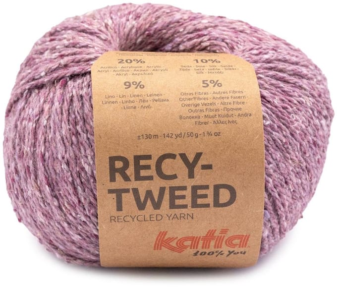 Katia Recy-Tweed - 85 Heide - Gerecycled Tweedgaren
