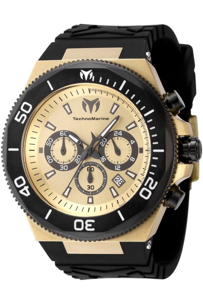 TechnoMarine Manta TM-224020 Herenhorloge - Quartz Uurwerk - 49 mm
