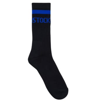BIRKENSTOCK  High socks Cotton Crew Stripe Black