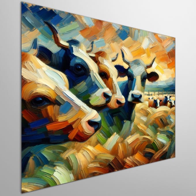 Kunstprint | Wanddecoratie | Dibond | 40 × 40 cm