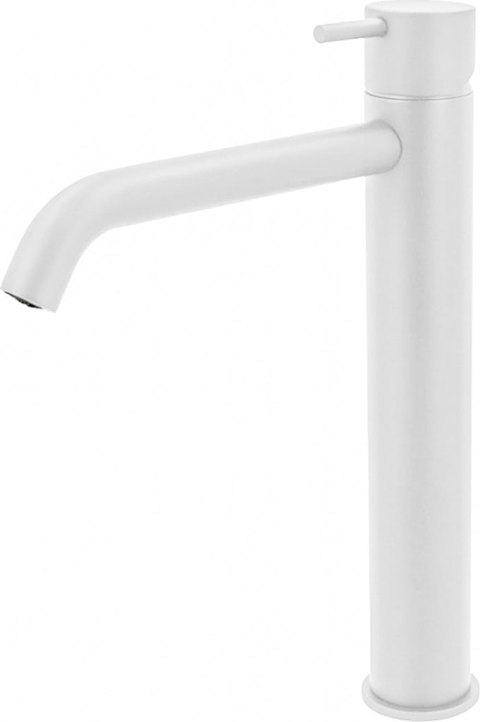 Hotbath Cobber CB003HC wastafelkraan hoog mat wit