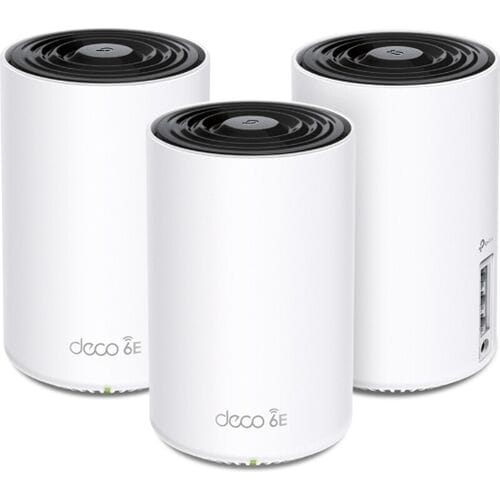 TP-Link Deco XE75 (3-PACK) AXE5400 Tri-Band Mesh - Wireless router 802.11a/b/g/n/ac/ax (Wi-Fi 6E)